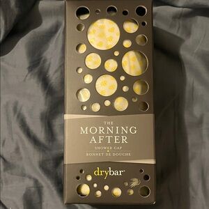 Drybar Yellow Patterned Shower Cap